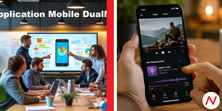 Application Mobile DualMedia